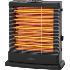 Minisan Maxi 5 Çubuklu Elektrikli Soba Isıtıcı Termostatlı+Emniyetli