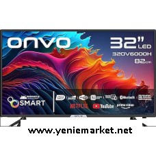 Onvo 32OV6000H HD 32" 82 Ekran Uydu Alıcılı Android Smart LED TV