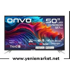 Onvo OV50500 4K Ultra HD 50" 127 Ekran Uydu Alıcılı webOS Smart LED TV