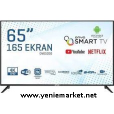 ONVO OV65351 65" 165 Ekran Uydu Alıcılı 4K Ultra HD Android Smart LED TV