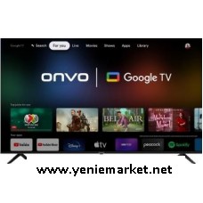 Onvo OV75F950 4K Ultra HD 75" 190 Ekran Uydu Alıcılı Google Smart LED TV