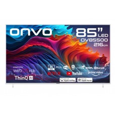 Onvo OV85500 4K Ultra HD 85" 216 Ekran Uydu Alıcılı webOS Smart LED TV