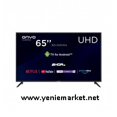 Onvo OV65350 65" 165 Ekran Ultra HD Android Smart Led Tv