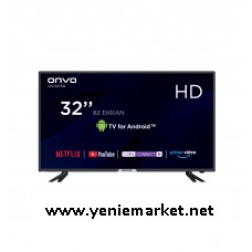 Onvo OV32150 32" 82 Ekran  HD Android Smart Led Tv