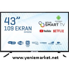 Onvo OV43250 43" 109 Ekran Uydu Alıcılı Full HD Android Smart LED TV